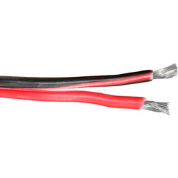 Καλώδιο μεγαφωνικό (ηχείων) 2x2.5mm μαύρο - κόκκινο χρώμα με μόνωση TCCA - 9-51250