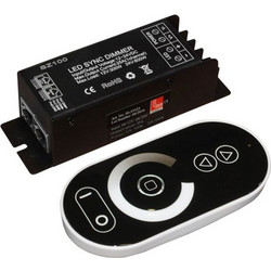 Dimmer αφής τηλεχειριζόμενο για μονόχρωμες ταινίες led 12VDC300W & 24VDC600W - 30-33325
