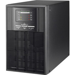 Powertech PT-1000 UPS On-Line 1000VA 700W Καθαρού Ημιτόνου με 3 Πρίζες