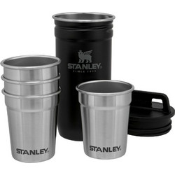 Stanley Adventure Nesting Shot Glass Set Matte Black Pebble