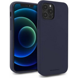 GOOSPERY SOFT FEELING CASE IPHONE 14 PRO MAX - MIDNIGHT BLUE