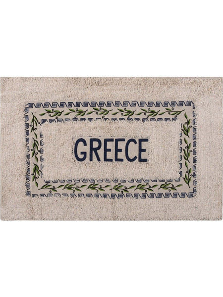Πατάκι ελιά Greece (50cm x 80cm) μπλέ