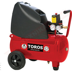 Toros Oilfree 40148 Κομπρεσέρ Αέρος Μονοφασικό 24lt 2hp