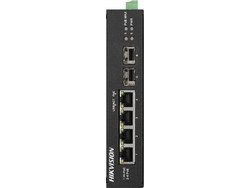 Hikvision DS-3T0506HP-E/HS Unmanaged L2 Switch με 3 Θύρες Ethernet 1Gbps και 2 SFP Θύρες