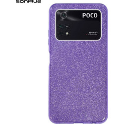 Θήκη Σιλικόνης Sonique Shiny για Xiaomi - Sonique - Μωβ - POCO M4 Pro 4G