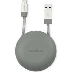 Καλώδιο Δεδομένων E070P0014 Usb-A To Microusb Silver Vonmahlen
