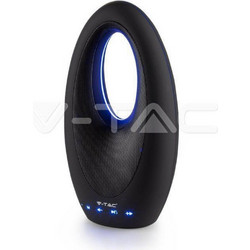 V-Tac SPKR SKU 7725 Micro Ηχείο Bluetooth 5W με Ραδιόφωνο Μαύρο