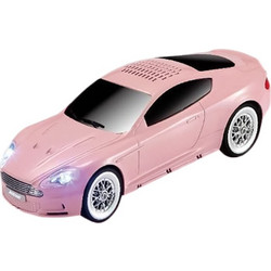 Andowl Q-YX593 Car Ηχείο Bluetooth 4W με Ραδιόφωνο Ροζ
