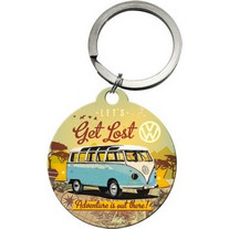 Nostalgic Μπρελοκ στρόγγυλο VW Bulli - Lets Get Lost Volkswagen