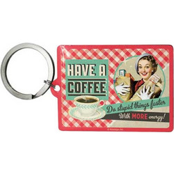 Nostalgic Μπρελοκ Have A Coffee