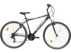 Sector Bikes Helix 2020 Ποδήλατο Trekking 28" Αλουμινίου με 21 Ταχύτητες Ανθρακί