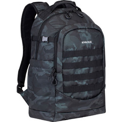 Rivacase 7631NVY Backpack Laptop 15.6" Navy Camo
