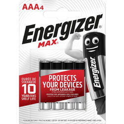 Energizer Max AAA 4τμχ