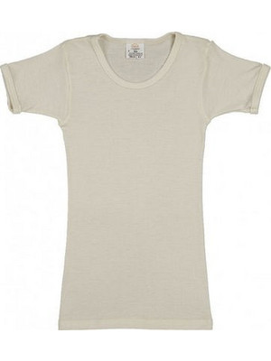 Palco Παιδικό μάλλινη φανέλα κοντό μανίκι Wool 3/500 Beige 2-4