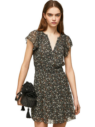 Pepe Jeans Aiko Mini Καλοκαιρινό Φόρεμα PL953223-0AA
