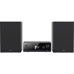 Grundig CMS 5000 BT DAB+WEB Ηχοσύστημα Hi-Fi 2.0 100W με Digital Media Player και Bluetooth & Wi-Fi