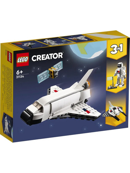 Lego Creator 3-in-1 Space Shuttle για 6+ Ετών 31134
