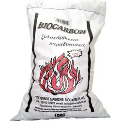 ΞΥΛΟΚΑΡΒΟΥΝΑ BIOCARBON 10kg ΑΝΘΡΑΚΙ 20-1011