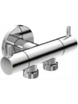 Interflex Double Round Επιτοίχιος Διακόπτης Μπιντέ ΑσημίΚωδικός: 094165