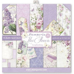 Stamperia Lilac Flowers Φύλλα Scrapbooking 190gr/m 10 τμχ 10τμχΚωδικός: 40109243