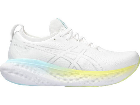 ASICS Gel-Nimbus 25 Γυναικεία Αθλητικά Παπούτσια για Τρέξιμο Λευκά 1012B356-105