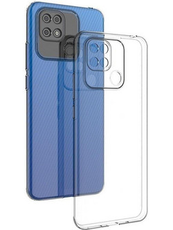 Back Cover Σιλικόνης Transparent (Poco C40)