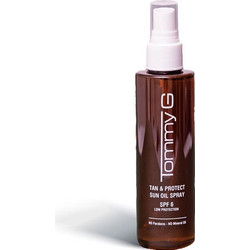 TommyG Tan & Protect Sun Λάδι Μαυρίσματος Σώματος SPF6 150ml