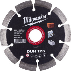 Milwaukee διαμαντόδισκος DUH 125mm 4932399540