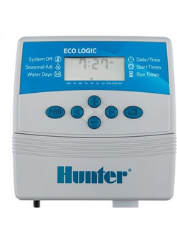 Hunter Eco Logic 6 Προγραμματιστής Ποτίσματος Ρεύματος 6 Στάσεων