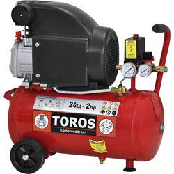Toros EM 24/2 Κομπρεσέρ Αέρος Μονοφασικό 24lt 2hp