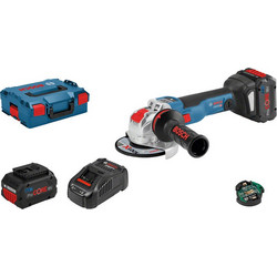 Bosch GWX 18V-10 SC Γωνιακός Τροχός Μπαταρίας 18V 125mm 2x5Ah