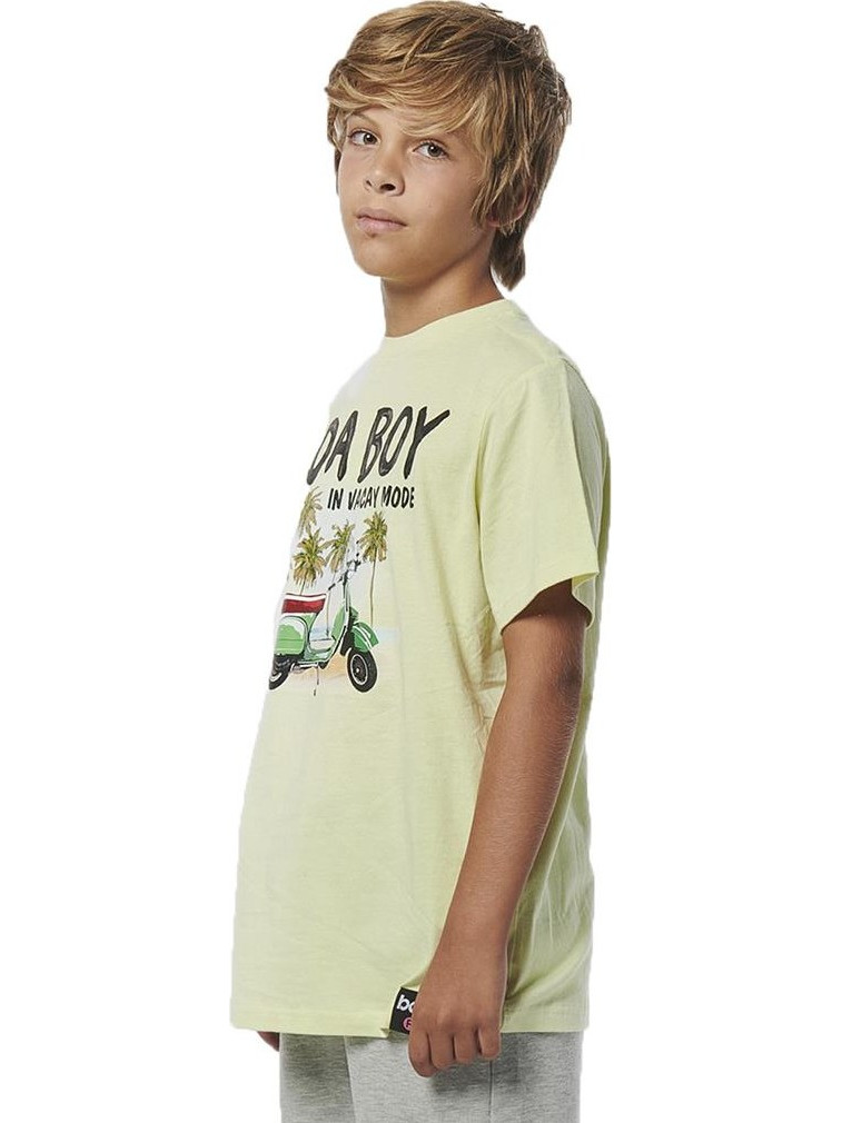 Body Action Παιδικό T-Shirt Κοντομάνικο Πράσινο Mint 054301
