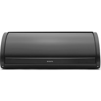 Brabantia 646885 Ψωμιέρα με Καπάκι Μεταλλική Matt Black 44.5x26.2x17.3cm