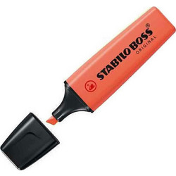 STABILO BOSS Μαρκαδόρος Υπογράμμισης 70/140 Pastel Coral Red