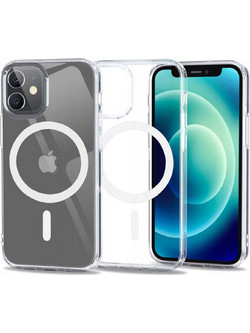 Tech-Protect Flexair Hybrid Back Cover with MagSafe Transparent (iPhone 12 mini)