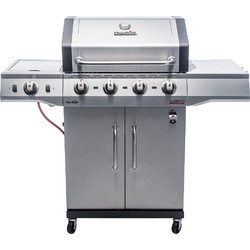 Char-Broil Performance Pro S 4 Ψησταριά Υγραερίου με 4 Εστίες και Πλαϊνό Μάτι 8.68kW Επιφάνειας 63x43.8