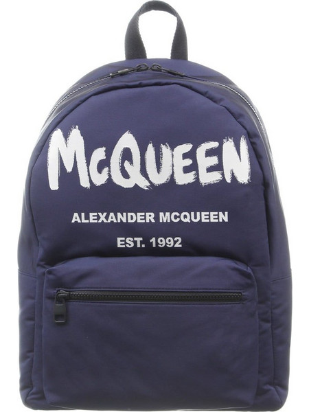 Alexander McQueen 6464571AABW-4292 Σακίδιο Πλάτης 16.2lt Μπλε