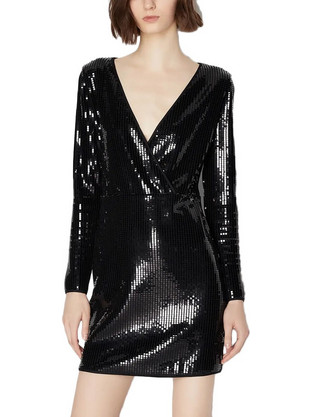 Armani Exchange Mini Φόρεμα για Γάμο / Βάπτιση Μαύρο 6RYA18YN9NZ1200