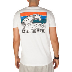 Sublevel T-shirt Catch The Waves White Z21274-WH