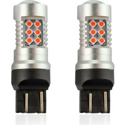 AMiO T20 LED Κόκκινο 12/24V 6,2W 2τμχ