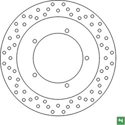 ΔΙΣΚΟΠΛΑΚΑ ΜΠΡΟΣΤΑ YAMAHA XENTER 125 12'-16' / XENTER 150 12'-18' NEWFREN
