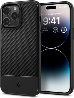 Spigen Core Armor Back Cover Black (iPhone 14 Pro Max)