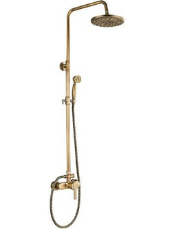 Επιτοίχια Στήλη Ντουζ Μπρονζέ The Box BR-8821