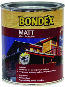 Bondex Matt 725 Βερνίκι Εμποτισμού Ξύλου Έτοιμο προς Χρήση Ματ Παλίσανδρος 0.75lt