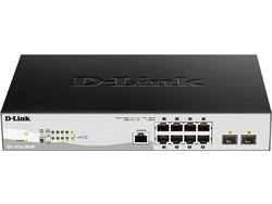 D-Link DGS-1210-10P/ME Managed L2 Switch με 8 Θύρες Ethernet 1Gbps και 2 SFP Θύρες