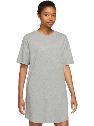 Nike Sportswear Essential Mini Καλοκαιρινό Αθλητικό Φόρεμα Γκρι DV7882-063