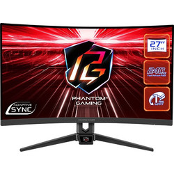 Asrock PG27F15RS1A VA HDR Curved Gaming Monitor 27" 1920x1080 FHD 240Hz 1ms