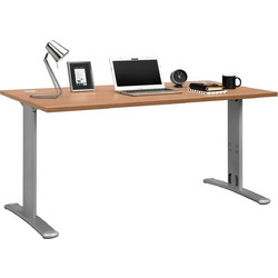 Γραφείο Exe Walnut (Γκρι Σκελετός) 140x80 cm