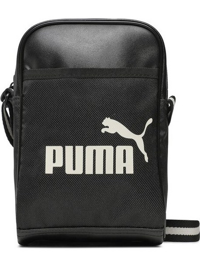 Puma Campus Compact Portable Ανδρική Τσάντα Ώμου / Χιαστί Μαύρη 078827-01