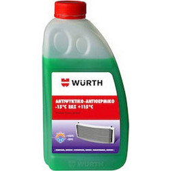 Wurth Αντιψυκτικό-Αντιθερμικό Υγρό (-25C ΕΩΣ +105C) 1l Πράσινο - 089236251
